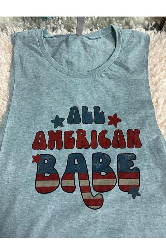 All American Babe Tank Top