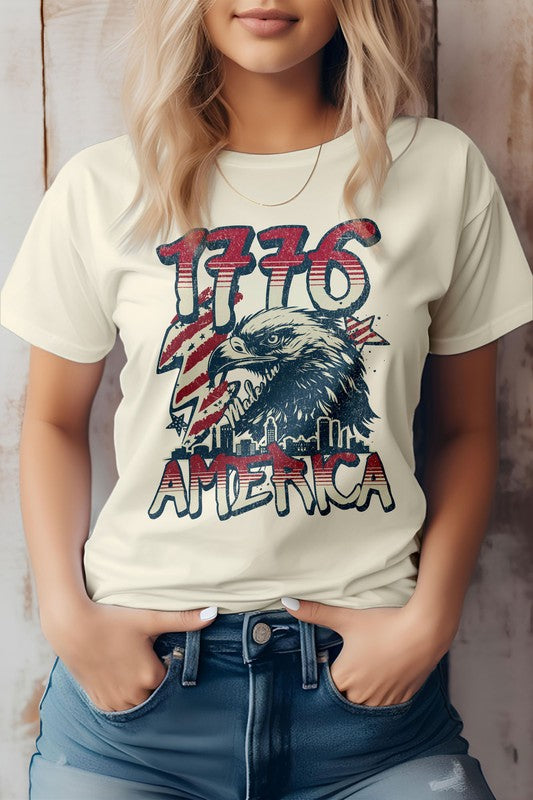 1776 America 4th of July Graphic Tee | Available in 5 Colors