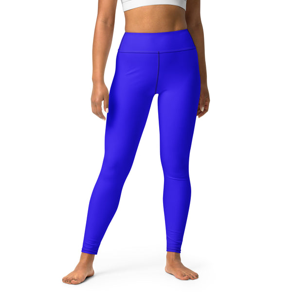 SHE REBEL - Electric Blue Yoga Leggings