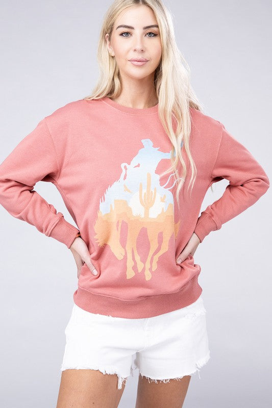 Graphic Rodeo Sweatshirt | Available in 3 Colors