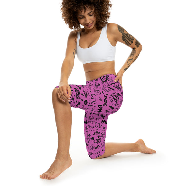 Girl Power Capri Leggings