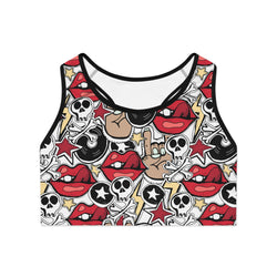I Wanna Rock Sports Bra