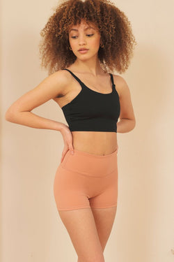 ALAMAE APPAREL - Naomi Brushed Nylon Training Short | Available in 5 Colors