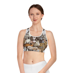 Kitty Lover Sports Bra