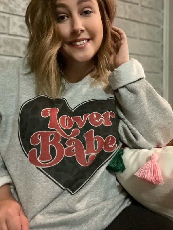 Lover Babe Sweatshirt | Plus Size