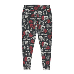 Rock n Roll Lover Print Leggings | Plus Size