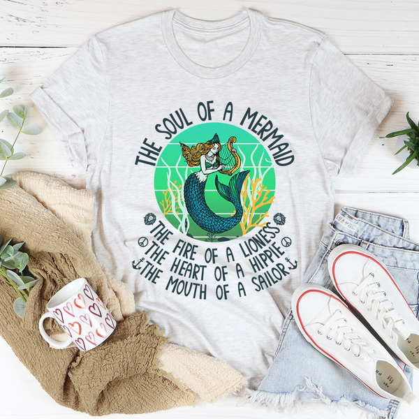 The Soul Of A Mermaid Tee | Available in 4 colors