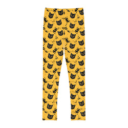 SHE REBEL - Sunflower Kitty Youth Full-Length Leggings (18 M - 12 Years)