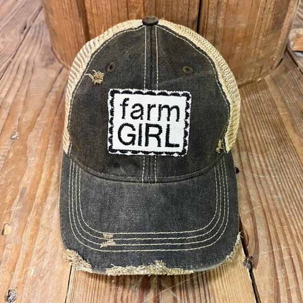 Farm Girl  Black Hat
