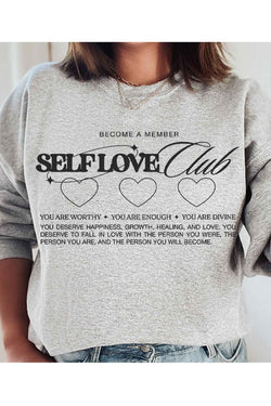 Self Love Club Sweatshirt | Plus Size