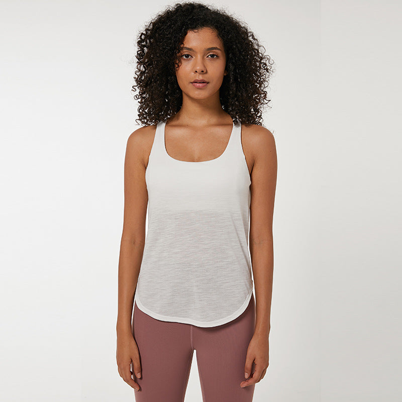 Athletic Criss Cross Tank Top