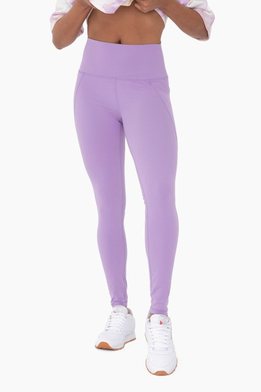 MONO B- Tapered Band Essential Solid Leggings | Available in 5 Colors
