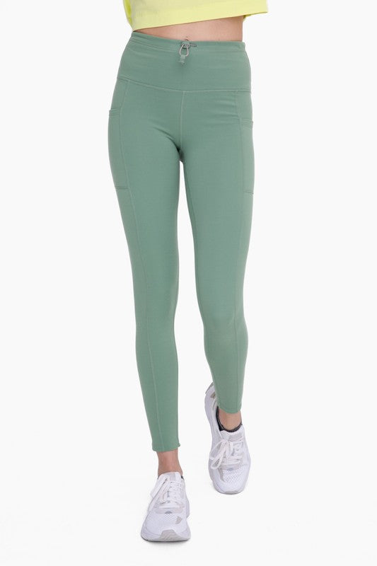 RAE MODE - Adjustable Bungee Waist Hiking Leggings | Available in 2 Colors