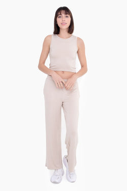 Mid-Rise Lounge Terry Pant | Available in 2 Colors
