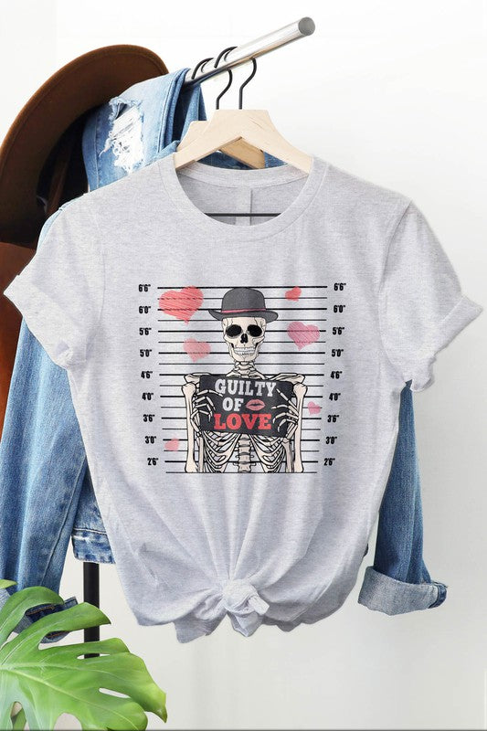Skeleton Valentine's Day Graphic Tee | Available in 5 Colors