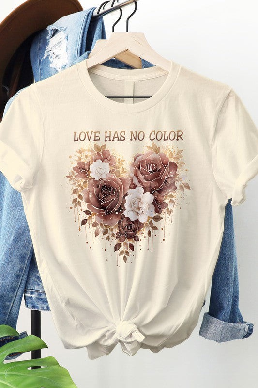 Love Has No Color Graphic Tee | Available in 5 Colors