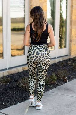 Leopard Leggings with Pockets