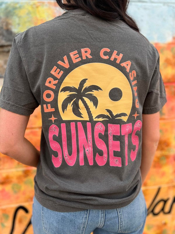 Forever Chasing Sunsets Tee | Plus Size
