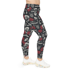 Rock n Roll Lover Print Leggings | Plus Size