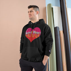 Retro Hipster Rebel Champion Hoodie