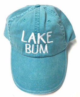 Lake Bum Baseball Cap | Available in 4 Colors