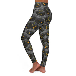 SHE REBEL - Angry Pumpkins Leggings