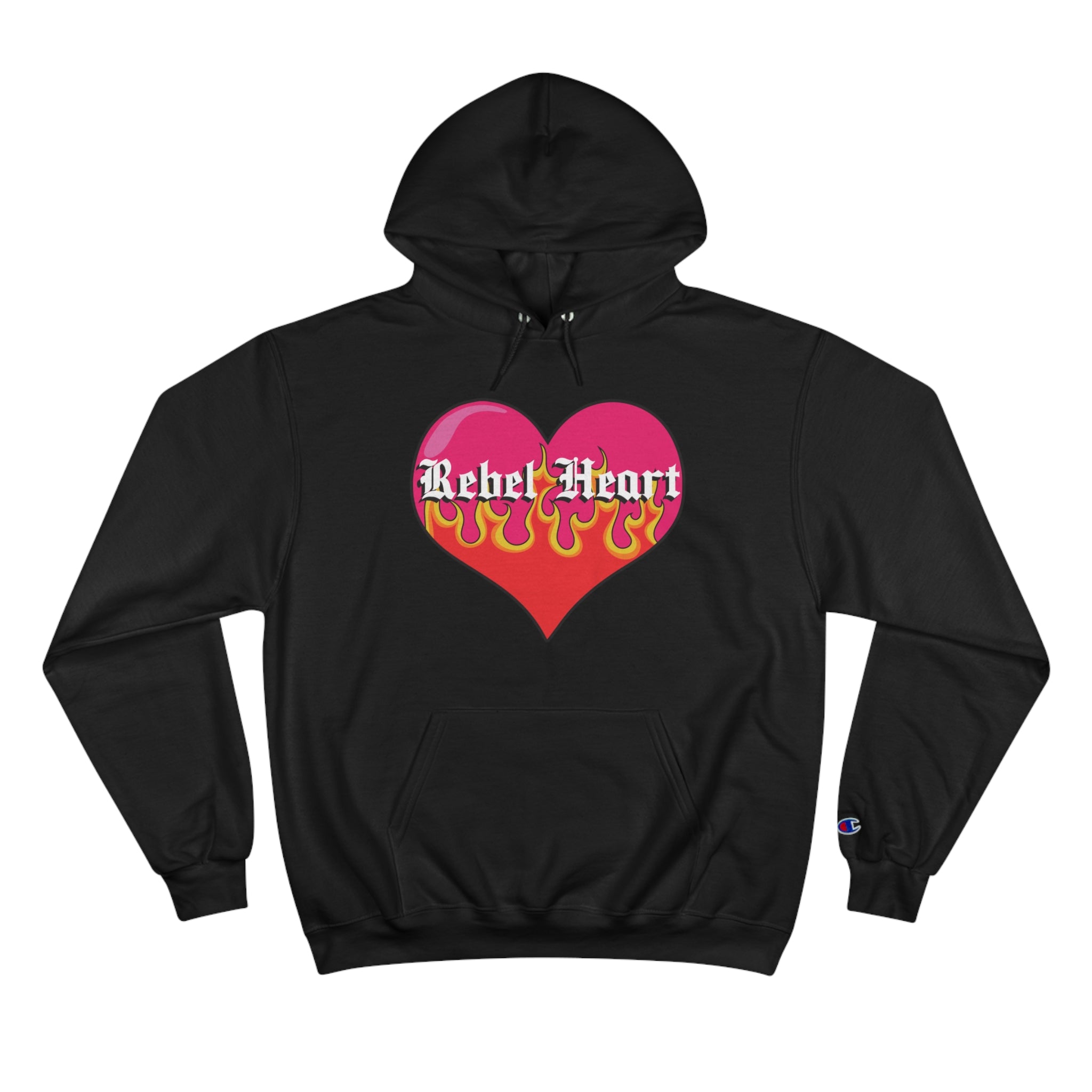 Retro Hipster Rebel Champion Hoodie