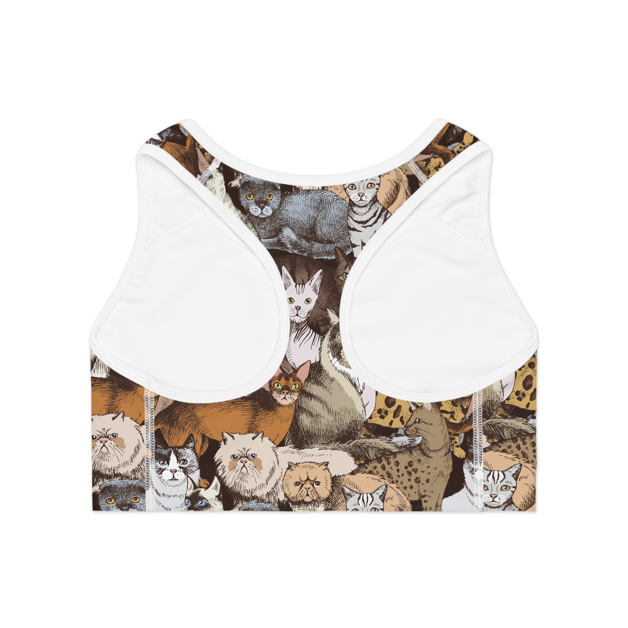 Kitty Lover Sports Bra