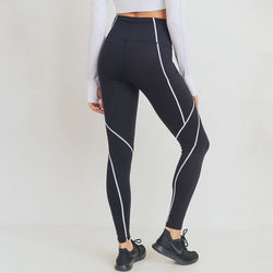 Splice Leggings with Contrast Seams | Only A Few Left!