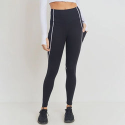 Splice Leggings with Contrast Seams | Only A Few Left!