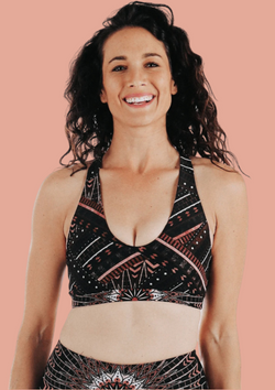 Mystique Sports Bra in Humble Warrior