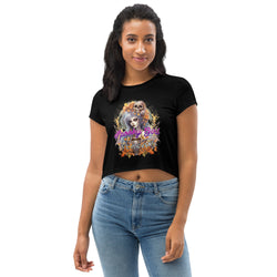Spooky Girl Season Crop Tee