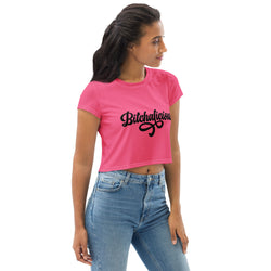 SHE REBEL - Bitchalicious Crop Top