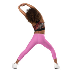 SHE REBEL - Pretty in Pink Kid's Leggings (Ages 2 - 7)