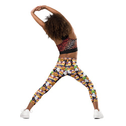 Halloween Candy Corn Kid's Leggings