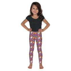 Festive Chinchillas Kid's Leggings (Ages 2 - 7)