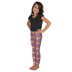 Festive Chinchillas Kid's Leggings (Ages 2 - 7)