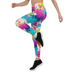 Color Splash Mid-Waist Leggings