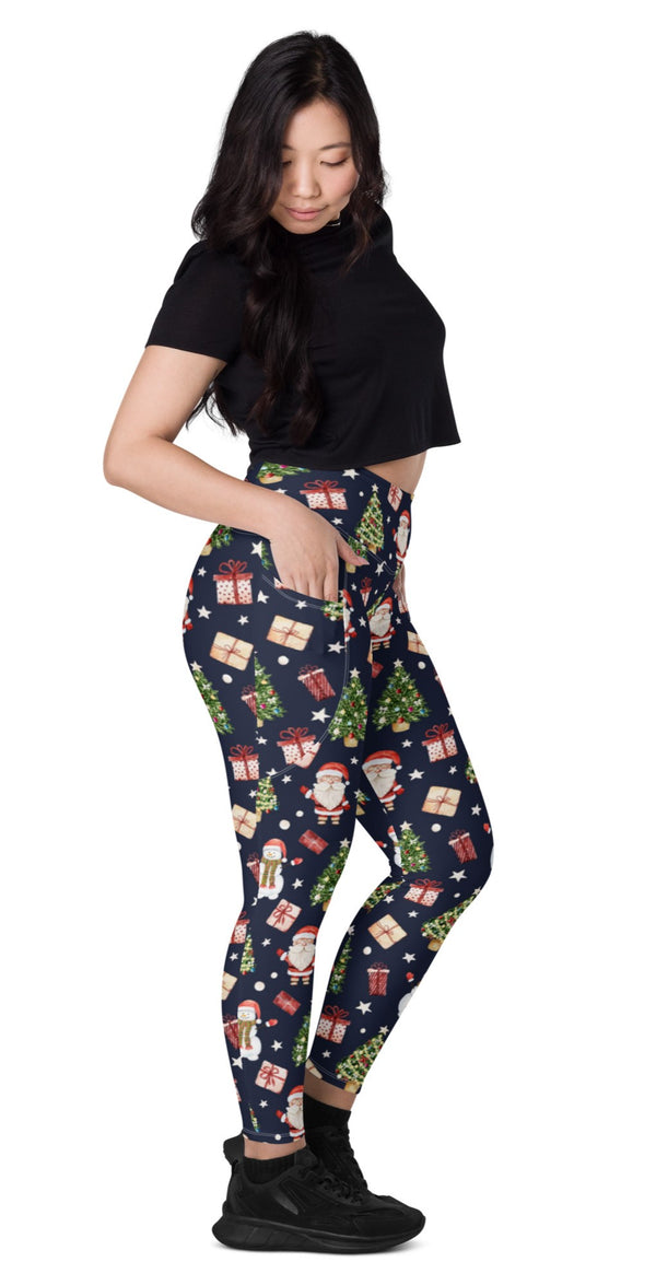 SHE REBEL - Christmas Leggings with Pockets | All Sizes