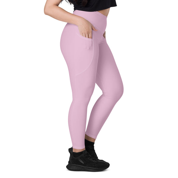 SHE REBEL - Twilight Pink Leggings with Pockets - Size Inclusive