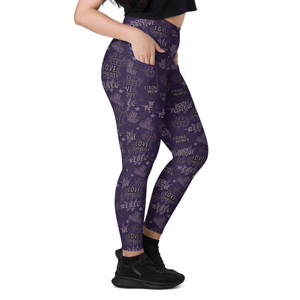 SHE REBEL - Empower Leggings with Pockets | All Sizes