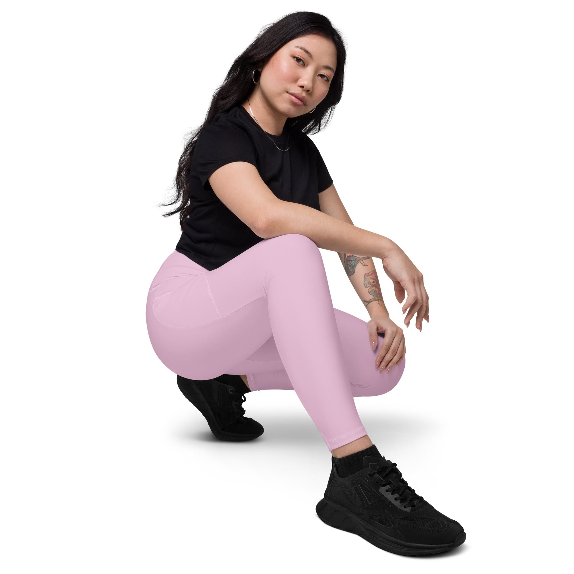 Twilight Pink Leggings with Pockets | All Sizes