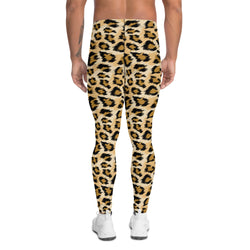 Leopart Print Leggings for Men