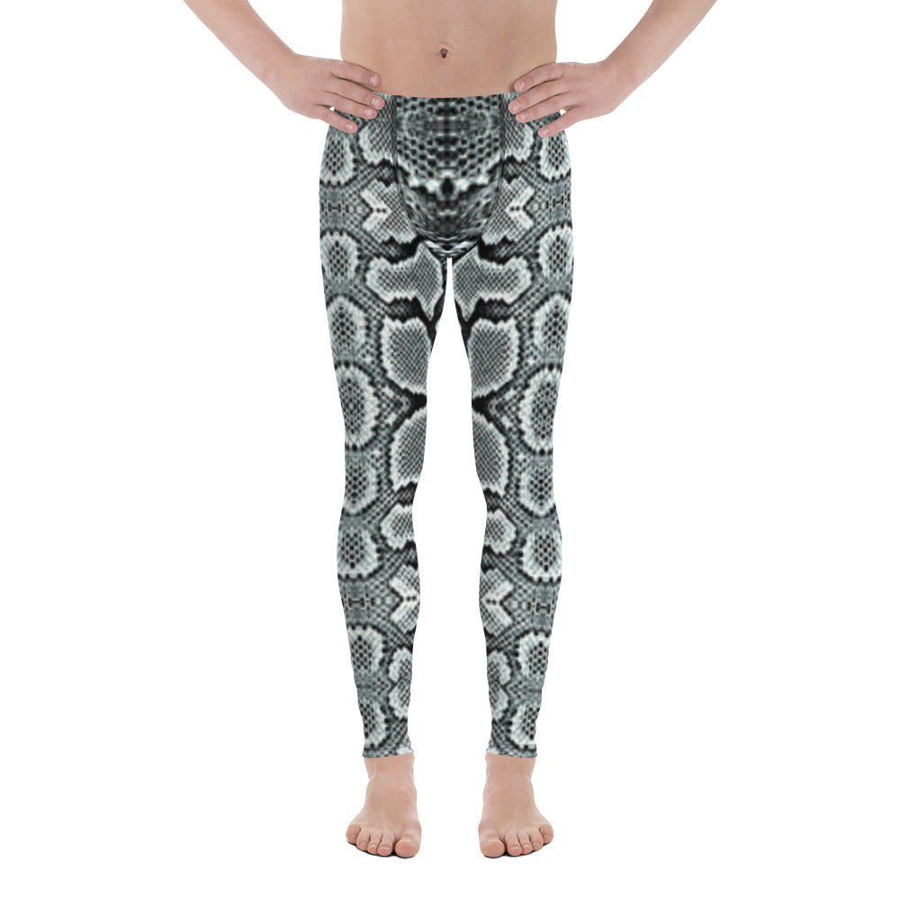Snake Print Leggings for Men