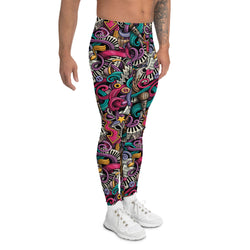 Grunge Rock Leggings for Men