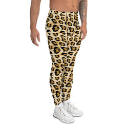 Leopart Print Leggings for Men