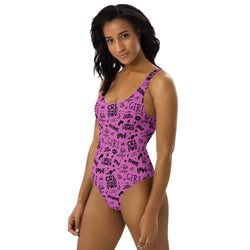 Girl Power One-Piece Swimsuit