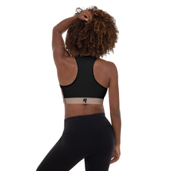 Heart Shaped Color Block Sports Bra