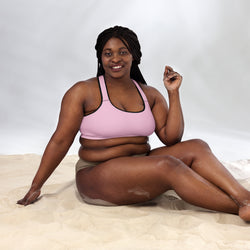 Pastel Pink Sports Bra