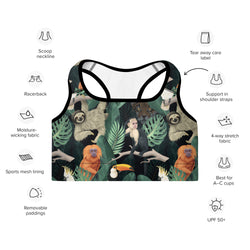 In The Wild Sports Bra